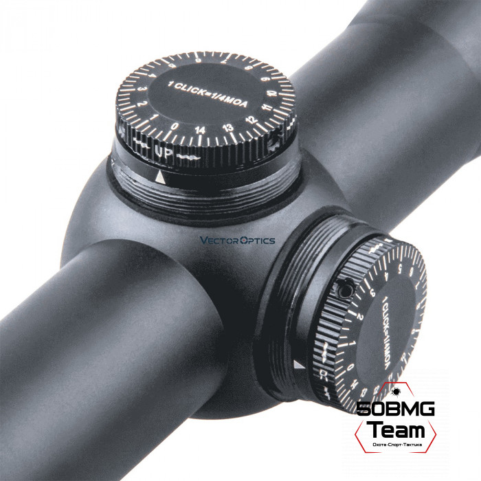 Оптический прицел Vector Optics Matiz 2-7x32 SFP MOA кольца 25,4мм