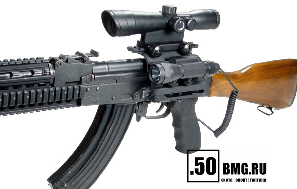 Быстросъемный кронштейн Leapers MNT-978 Picatinny на АК, Сайга, Вепрь, Тигр