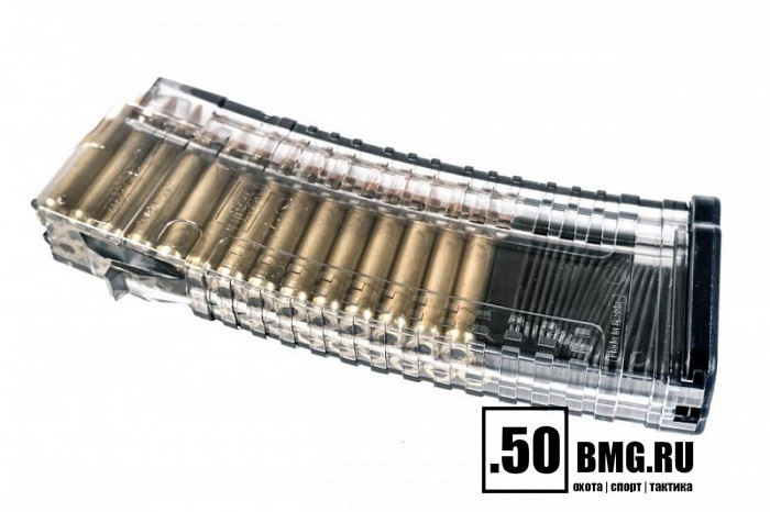 Магазин Pufgun на Сайга МК223 5,56х45/.223 30 патронов прозрачный (MAG SG223 30/TR)