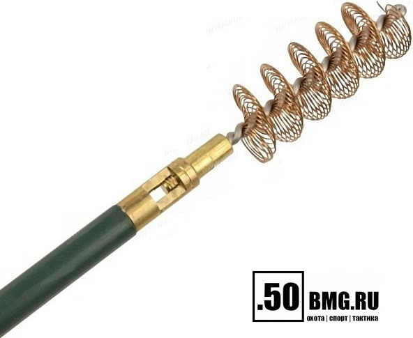 Шомпол NIMAR для гладкоств.ружей, диаметр 8мм, 3 колена, сталь в пластик.оплетке, длина 80см. (740.0013)