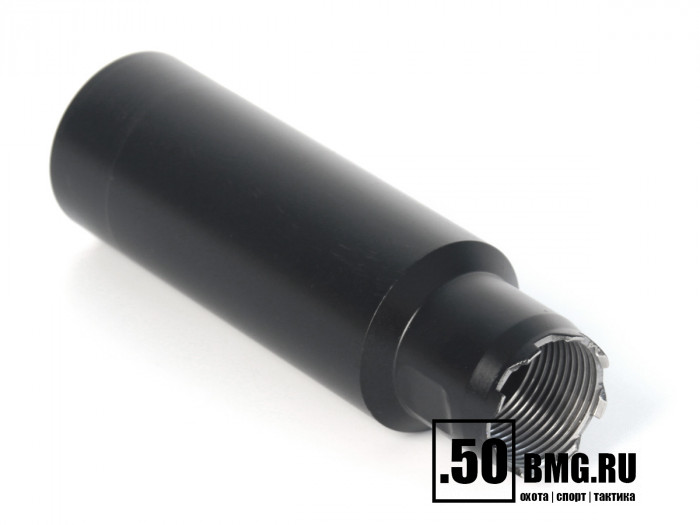 Дожигатель Вектор-7.62 VR-DTLS gen2 (сталь) для АК-74/АК "Сотые"/Сайга-МК, резьба М24х1,5,калибр 7.62 (VR-DTLS-762-24-gen2)