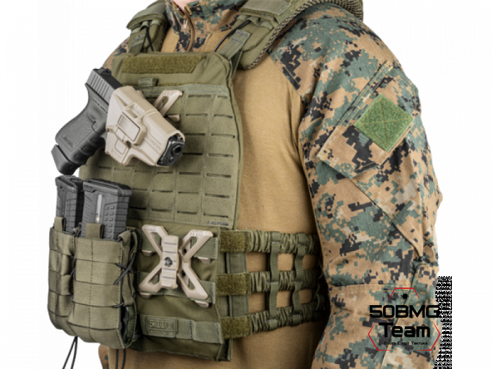 Адаптер Молле FAB Defense RPR Molle с вращаемой планкой Пикатинни