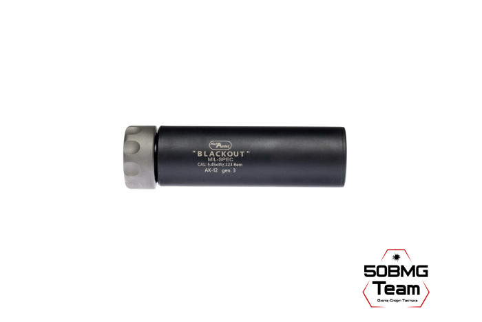 Быстросъемный газоразгруженный ДТКП закрытого типа Alfa Arms Blackout на АК-12 gen3, кал.5,45х39/.223Rem