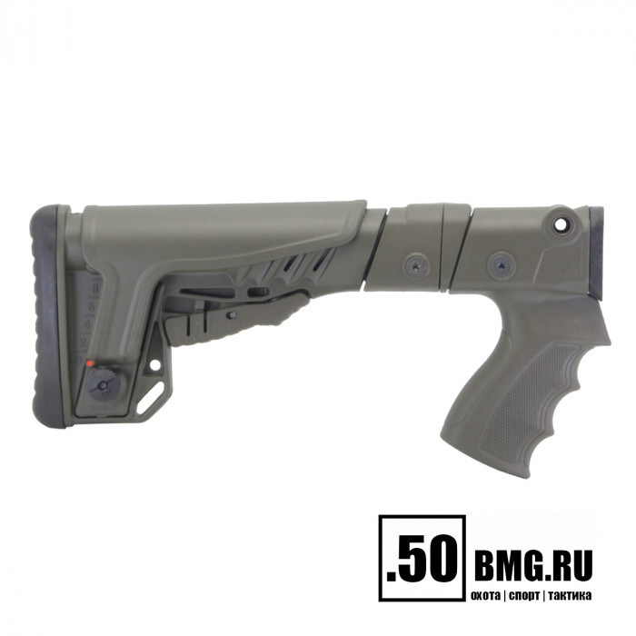 Телескопический складной приклад DLG Tactical на ИЖ-81 с подщечником (DLG056s121i)