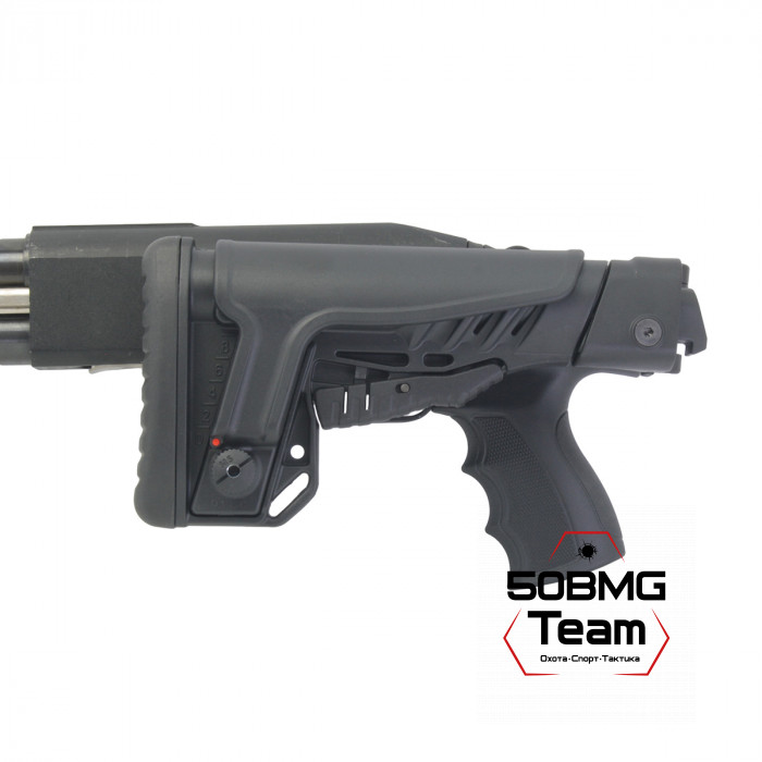 Телескопический складной приклад DLG Tactical на ИЖ-81 с подщечником (DLG056s121i)