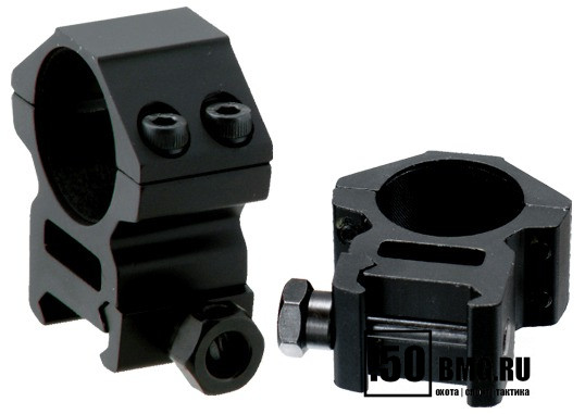 Кольца Leapers UTG AccuShot 25.4 мм на Weaver, средние (RGWM-25M4)