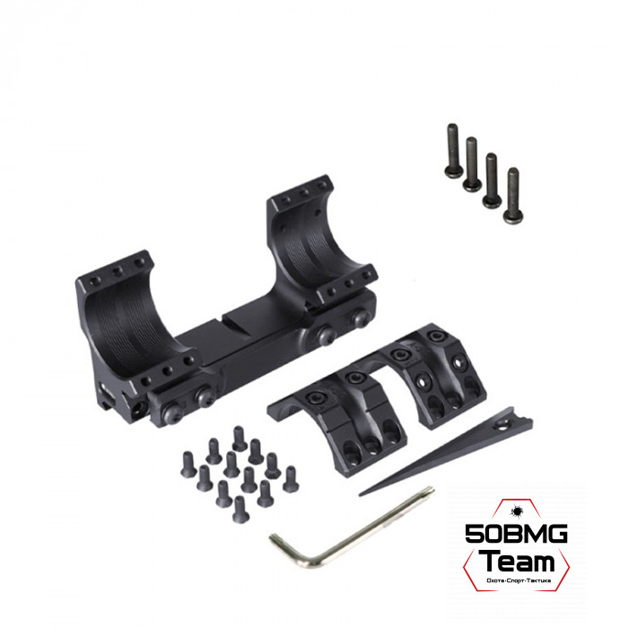 Кронштейн Spuhr SP-5002, кольца 35 мм на Weaver, Picatinny (0 M.O.A.,H-38 мм)