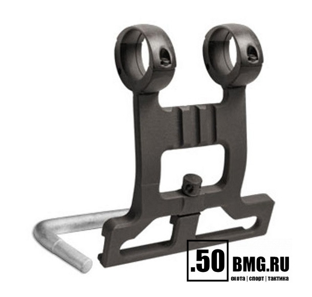 Боковой кронштейн ЭСТ СБ-W2 кольца 30 мм на АК, Сайга, Вепрь