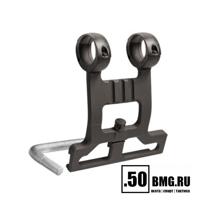 Боковой кронштейн ЭСТ СБ-W2 кольца 30 мм на АК, Сайга, Вепрь