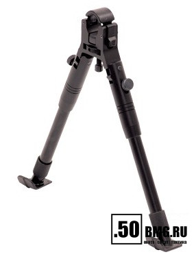 Сошки Leapers UTG на 10-20 мм ствол оружия, высота 23-28 см (TL-BP08ST-A)