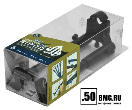 Сошки Leapers UTG на 10-20 мм ствол оружия, высота 23-28 см (TL-BP08ST-A)