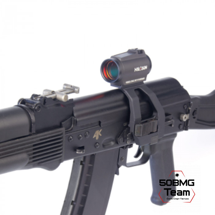 Боковой быстросъемный кронштейн Aimpoint Micro SAG на АК/Сайга "Bit" для коллиматорного прицела (S-20074)