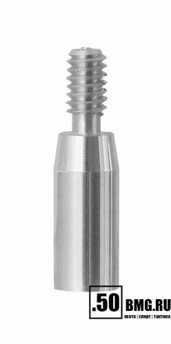 Переходник ЧИСТОGUN-дюраль, папа/мама, резьба 8/32 на М5 к шомп. StilCrin, Nimar, MegaLine, VFG, под ёрши/насадки Европа