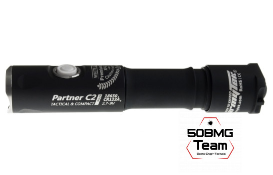 Фонарь Armytek Partner C2 Pro v3 XP-L (Warm) 1120 лм теплый свет