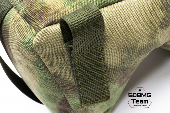 Баррикадный мешок Х-бэг 50BMG Team с возможностью крепления на оружие через платформу "Бабочка" (Moss)