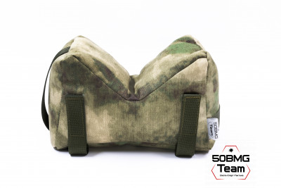 Баррикадный мешок Х-бэг 50BMG Team с возможностью крепления на оружие через платформу "Бабочка" (Moss)