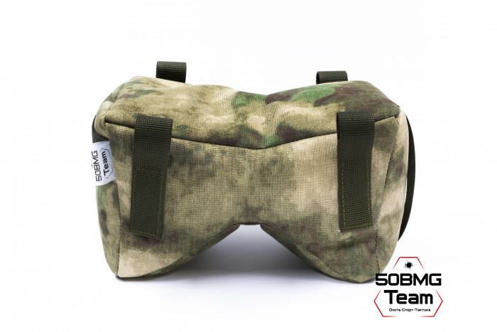 Баррикадный мешок Х-бэг 50BMG Team с возможностью крепления на оружие через платформу "Бабочка" (Moss)