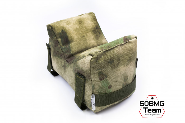 Баррикадный мешок Х-бэг 50BMG Team с возможностью крепления на оружие через платформу "Бабочка" (Moss)