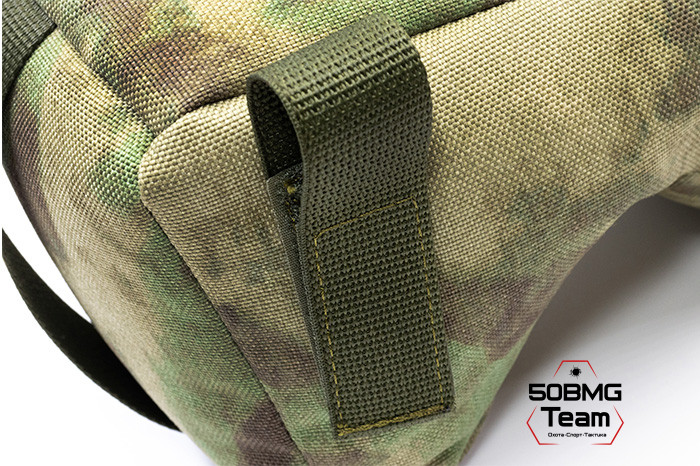 Баррикадный мешок Х-бэг 50BMG Team с возможностью крепления на оружие через платформу "Бабочка" (Moss)