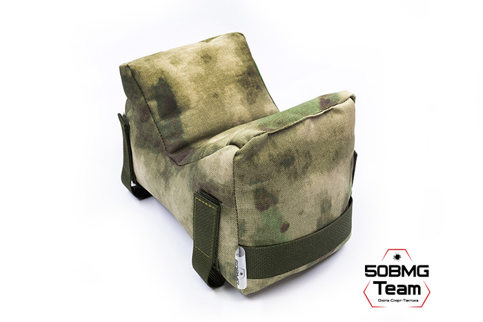 Баррикадный мешок Х-бэг 50BMG Team с возможностью крепления на оружие через платформу "Бабочка" (Moss)
