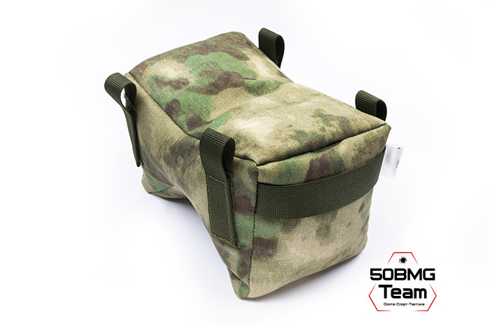 Баррикадный мешок Х-бэг 50BMG Team с возможностью крепления на оружие через платформу "Бабочка" (Moss)