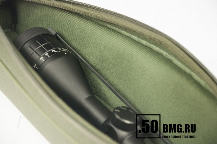 Чехол под оптику Vektor нейлоновый с мягкой подкладкой и ремнем L=42см H=12,5см (ВО-3)