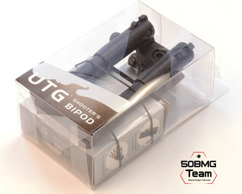 Сошки Leapers UTG быстросъемные на Weaver, высота 15-17 см (TL-BP28ST)