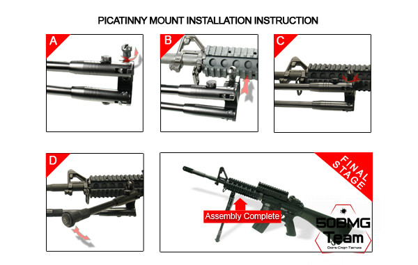 Сошки Leapers UTG на антабку и Picatinny, регулируемые, 23-28 см (TL-BP69ST)
