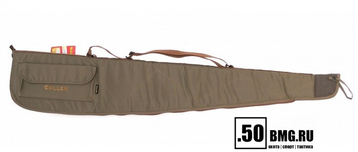 "Allen" Чехол для ружья с карманом 132 см зелёный