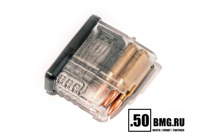 Магазин Pufgun на Сайга-308 7,62х51 5 патронов прозрачный (MAG SG308 25-5/TR)