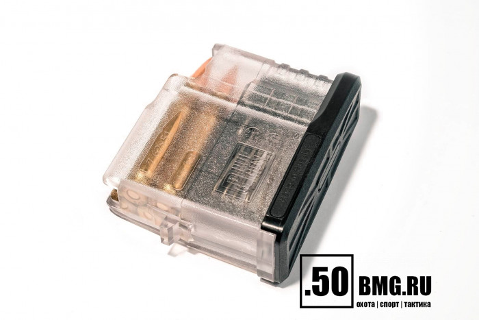Магазин Pufgun на Сайга-308 7,62х51 5 патронов прозрачный (MAG SG308 25-5/TR)