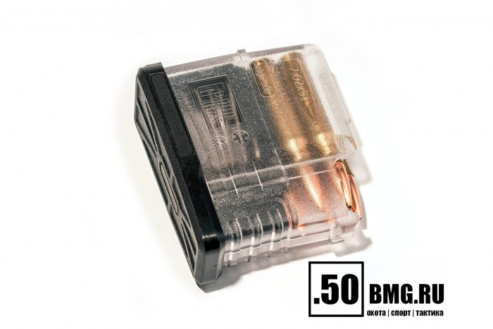 Магазин Pufgun на Сайга-308 7,62х51 5 патронов прозрачный (MAG SG308 25-5/TR)