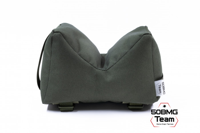 Баррикадный мешок Х-бэг 50BMG Team с возможностью крепления на оружие без использования платформы (Olive Green)