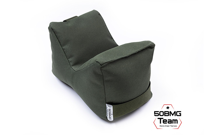 Баррикадный мешок Х-бэг 50BMG Team с возможностью крепления на оружие без использования платформы (Olive Green)