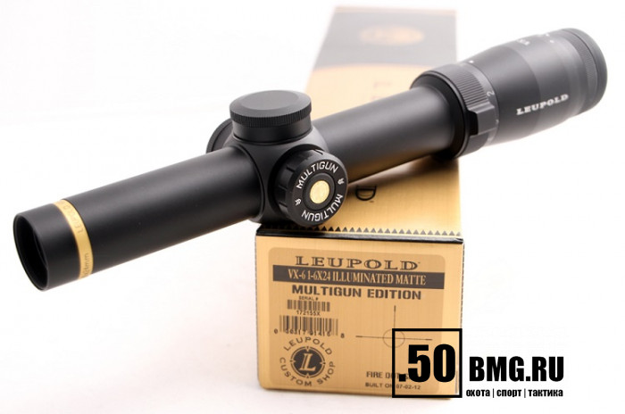 Оптический прицел Leupold VX-6 1-6x24 CDS FireDot-4 Dot c подсветкой