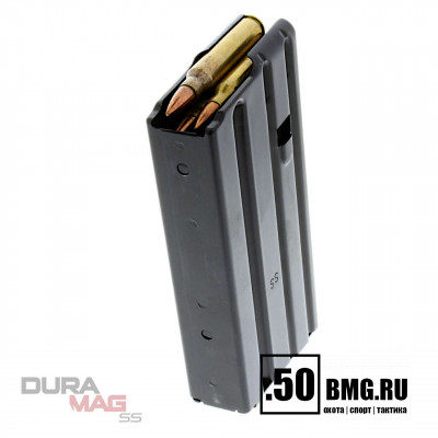 Магазин DuraMag для AR-15/M4/M16 кал. 223 на 20 патронов, сталь (DM22320BO)