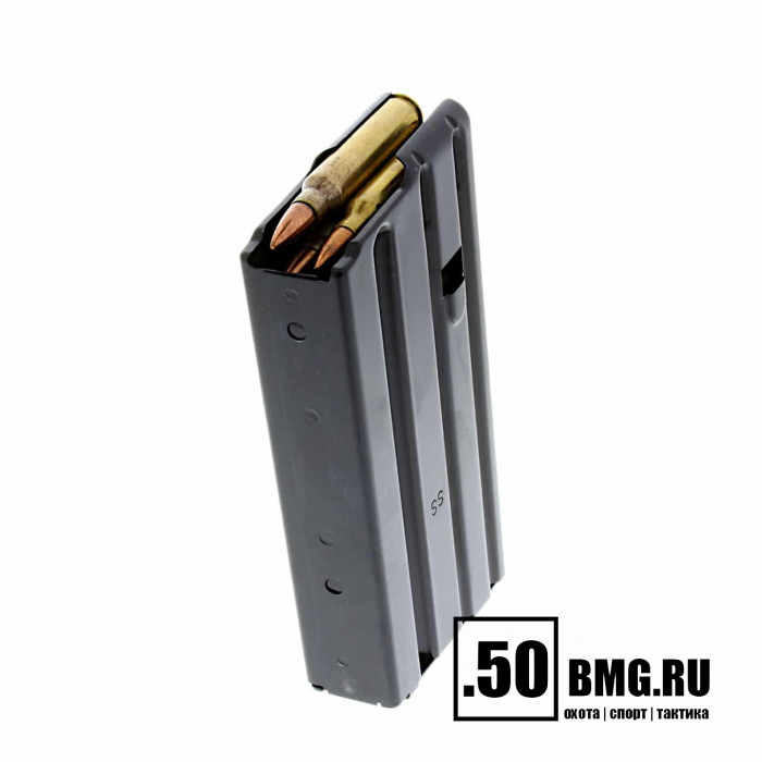 Магазин DuraMag для AR-15/M4/M16 кал. 223 на 20 патронов, сталь (DM22320BO)