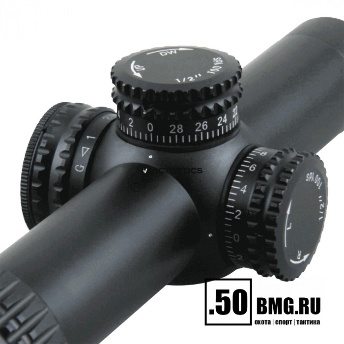 Оптический прицел Vector Optics VictOptics X4 1-4x20IR SFP кольца 25,4мм