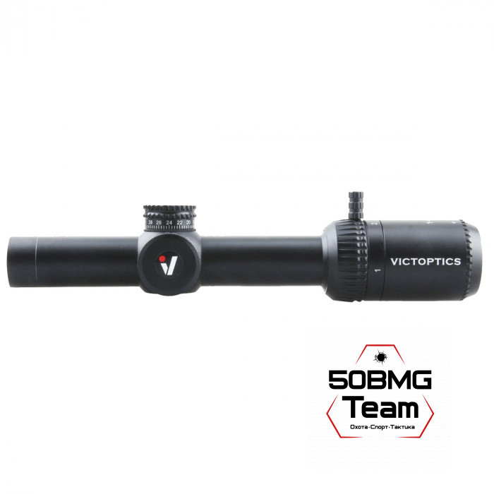 Оптический прицел Vector Optics VictOptics X4 1-4x20IR SFP кольца 25,4мм