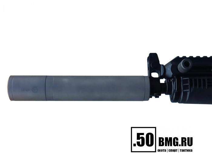 Дожигатель полуинтегрированный Вектор-7.62 VR-DTL 9 для Сайга-9/TR9, резьба 24х1,5, кал. 9 мм (VR-DTL-9), титан