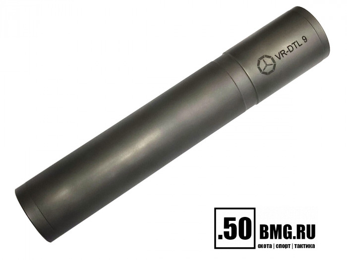 Дожигатель полуинтегрированный Вектор-7.62 VR-DTL 9 для Сайга-9/TR9, резьба 24х1,5, кал. 9 мм (VR-DTL-9), титан
