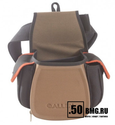 Allen Сумка для патронов с доп. карманами для наушников, очков, чоков (на пояс)