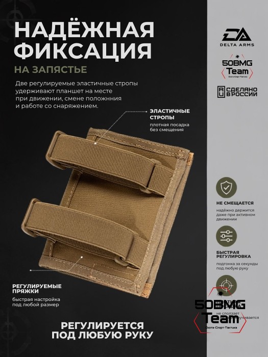 Минипланшет стрелка Delta Arms (Coyote Brown)