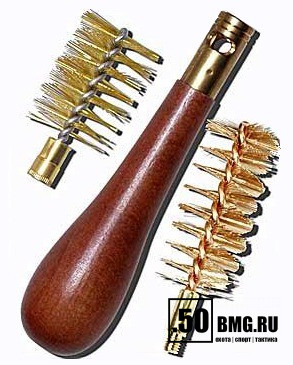 Набор: ручка и ёршики Stil Crin для чистки газоотводного цилиндра и чоков 12 кал. (69_12)