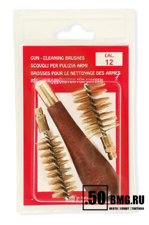 Набор: ручка и ёршики Stil Crin для чистки газоотводного цилиндра и чоков 12 кал. (69_12)