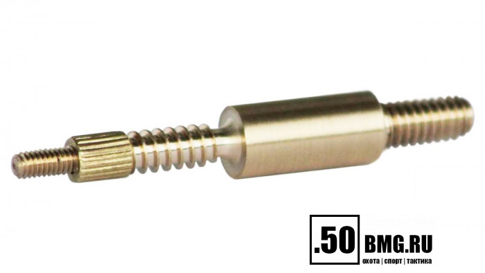 Адаптер-иголка A2S GUN № 6 (латунь, резьба "папа", дюймовая, 8/32 для Dewey 30/35CА, Tipton 27-45)