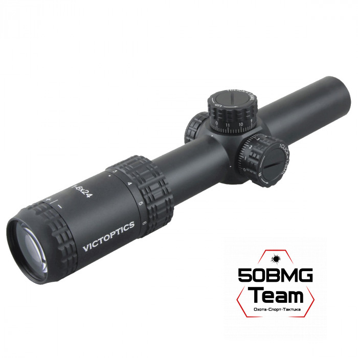 Оптический прицел Vector Optics VictOptics S6 1-6x24 SFP кольца 30мм