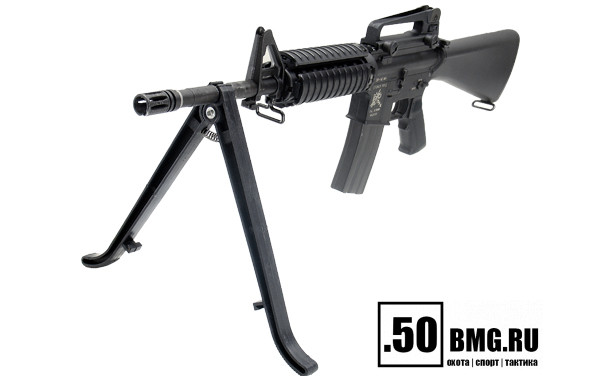 Сошки Leapers UTG нерегулируемые для установки на ствол оружия (TL-BP70)