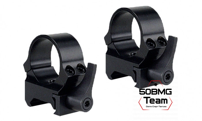 Быстросъемные кольца Leupold QRW 26 мм на Weaver H=25,4 мм (49858)