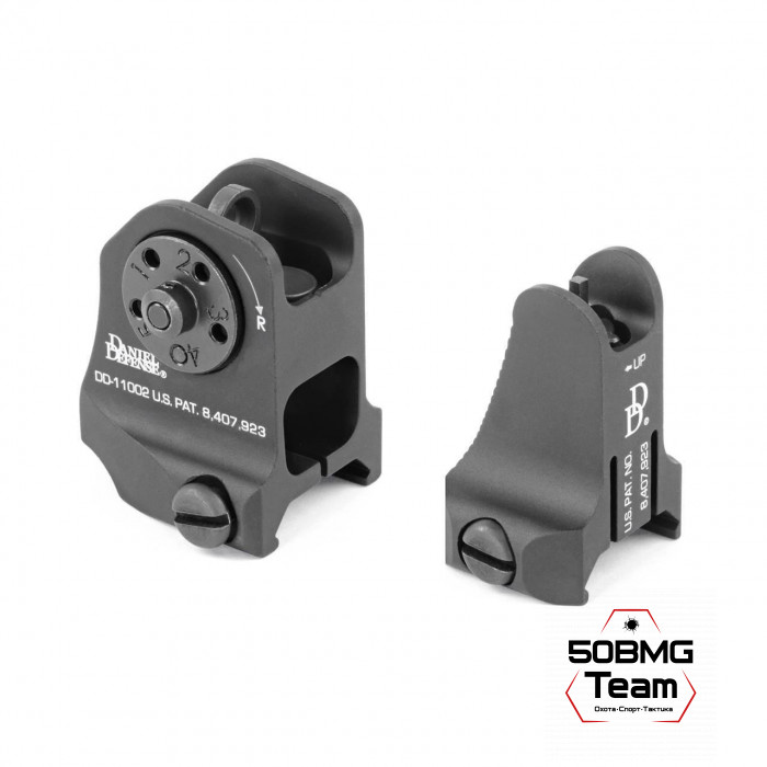 Комплект мушка и целик Daniel Defense Rail Mounted Sight Set для Picatinny